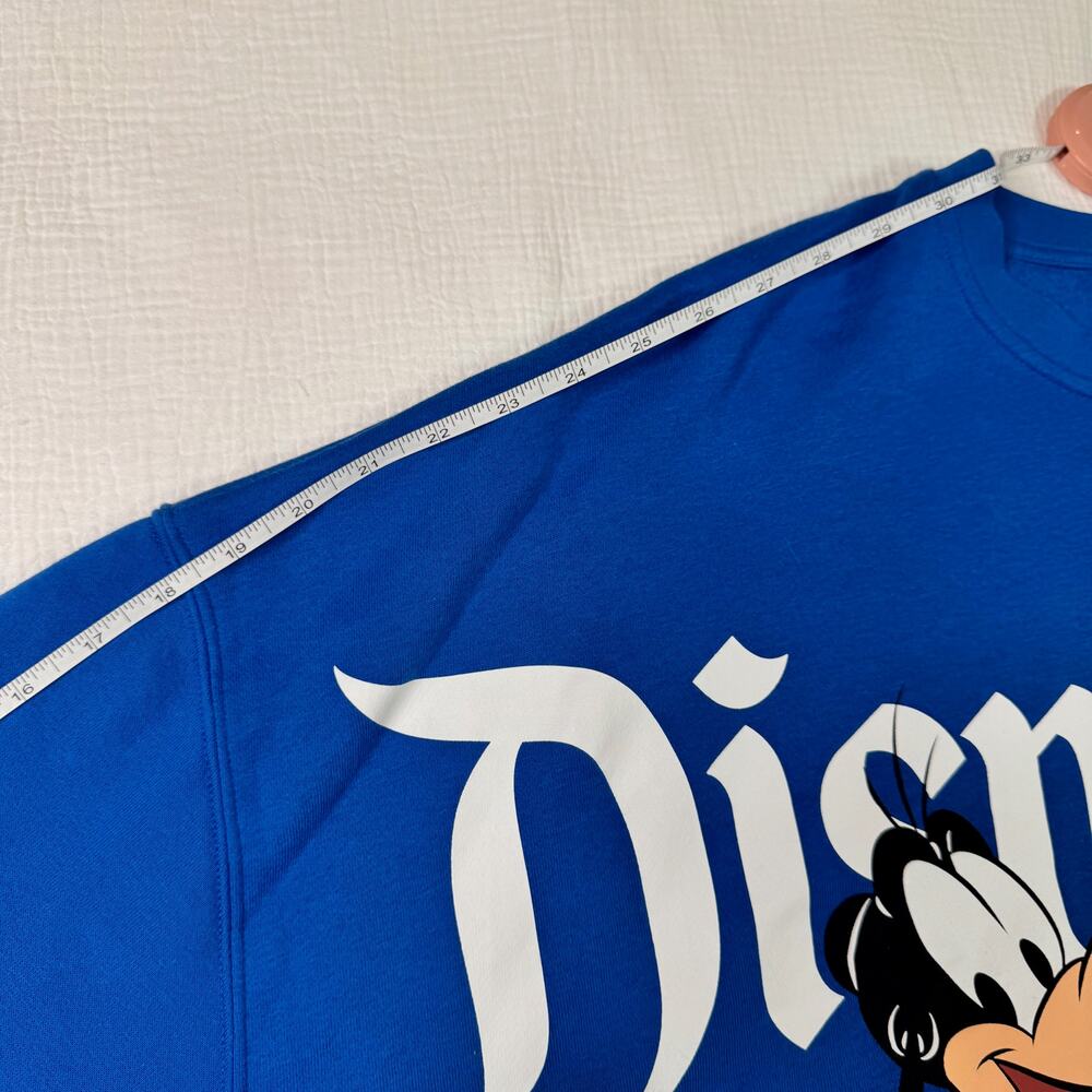 Disneyland Resort DLR Goofy Spirit Jersey Pullover Women's XL Bright Blue Royal - Picture 11 of 16